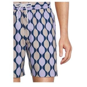 Men’s Above the knee swim Trunk w/pockets George Sz S2XL NWT quick dry spf 50